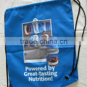 AZO FREE! Custom-made New Design Eco Polyester Drawstring Bag thumbnail-1
