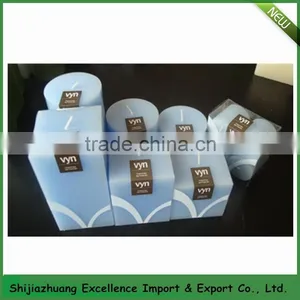 Colour Changing or White Scented Square Pillar Candle thumbnail-1