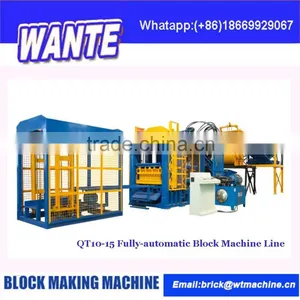 WANTE MACHINERY QT10-15 Russia Compressed Earth Brick Block Machine thumbnail-4