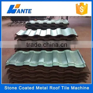 2016 Low Price Natural Colorful Stone Coated Metal Roofing Materials Roof Tiles thumbnail-2