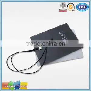 Professional Cheap Garment Paper Hangtag Label Design thumbnail-1