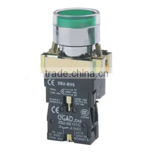 GB2-BW3361 CNGAD 29mm Green Illuminated Switch Push Button(illuminated Push Button ,green Push Button Switch) thumbnail-1