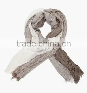 Overgoing Color and Gradient Color Pashmina Scarf thumbnail-1