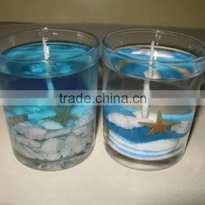 Decorative Champagne Gel Candles Manufacture in China thumbnail-3