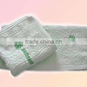 100% Cotton Yarn Embroidery Towels Hand thumbnail-1