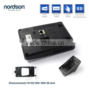 Facial Fingerprint Time Attendance Terminal With Access Control VF360 thumbnail-3