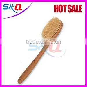 Latest Promotional Wooden Bristles Bath Body Brush thumbnail-5