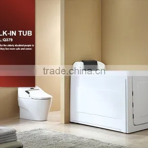 2016 HOT Portable Walk in Tub ,large Size Acrylic Bathtub thumbnail-2
