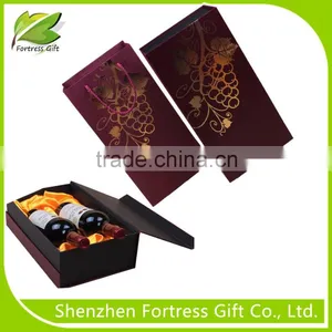 Elegant Cheap 2 Bottle Wine Box for Gift thumbnail-1