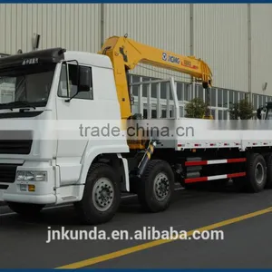 ZZ2167M4327A Howo 4*4,6*6 All-wheel Drive Cargo Truck Mounted Crane thumbnail-2