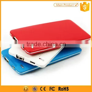 Handy Flat Plastic Power Bank 5000mah thumbnail-3