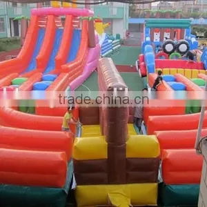 Commercial Huge Inflatable Courses/inflatable Adventure Time thumbnail-4