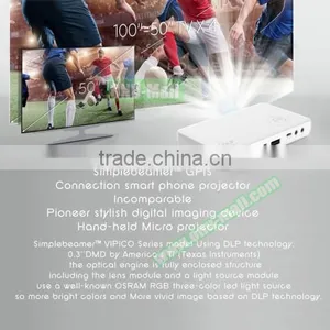 2016 Trending Products Mini Pocket Projector, Multimedia Lowest Price Portable Mini Led Projector Best Price Quality Choice thumbnail-6