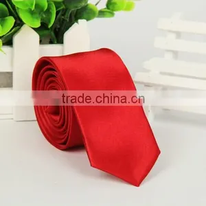 Customize Polyester/silk Tie for Men in Solid Colour thumbnail-2