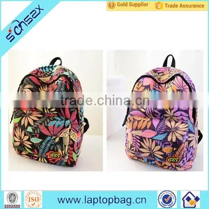 China Supplier Canvas School Bags for Girls Wholesale Backpack thumbnail-6