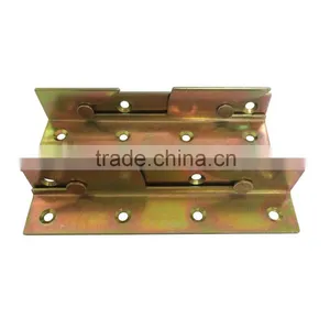 Steel Sofa Snap,sofa Brackets,sofa Connecting Hardware,Yellow Zinc thumbnail-1