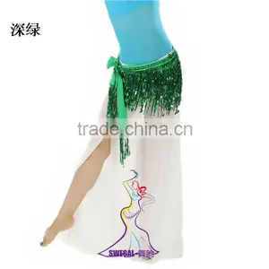 SWEGAL J13055 Bright Sequin Belly Dance Hip Scarf thumbnail-1