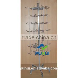 Elegant Shape Metal Floor Mugs Rack for Promotion thumbnail-6