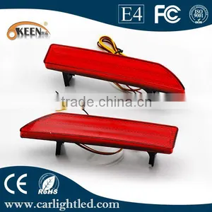 Red Tail Lamp Led Rear Bumper Lights Tail Brake Stop Light Motorcycle Rear Reflector for 09 CRV thumbnail-1