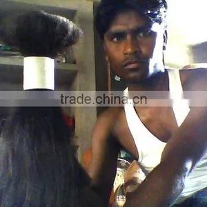 Indian Silk Straight Natural Color Hair Bulk 100%human Hair Quality Choice thumbnail-1