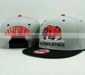 New Design Custom Snapback Hat/hip Hop Snapback Hat and Cap/flat Bill Snapback Hats With 3D Embroidered Logo thumbnail-4