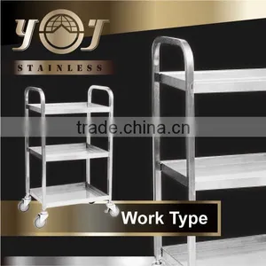 New Products High Quality Stainless Steel Platform Hand Trolley thumbnail-1