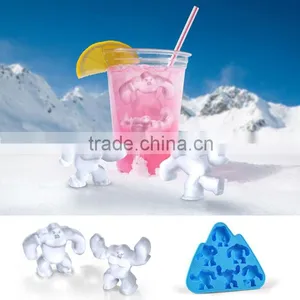 New Style 100% Food Grade SNOW MONSTERS Ice Cube Mold thumbnail-3