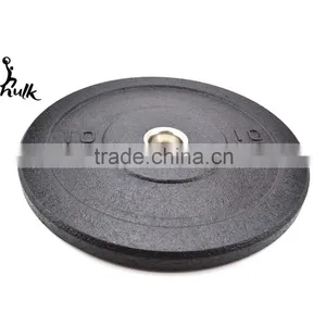 Crossfit Gym Training Rubber Bumper Plate Hi-temp Weightlifting Plate thumbnail-1