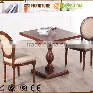 Simple Design Widely Wooden Dining Table Set Indian Wooden Furniture thumbnail-4