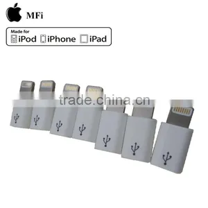 Wholesale OEM 8pin to Micro Adapter With MFi Certified thumbnail-6