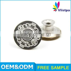 Wholesale Custom Anti Brass Metal Free Sample! Metal Button Snaps for Leather thumbnail-4