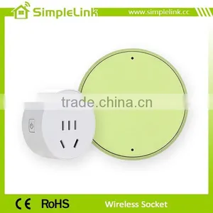 No Battery RF Remote Push Button Wall Switches and Sockets thumbnail-1