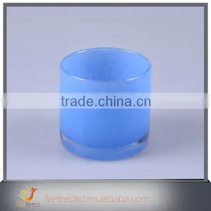 Hot Sale High Quality Wholesale Frosted Glass Candle Holder thumbnail-1