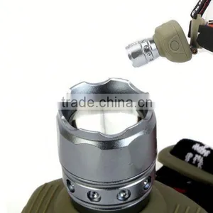 T27 Brightness Multi Function 3*AAA Battery Powered LED Hunting Headlamp thumbnail-4