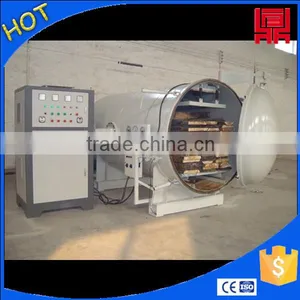 Long Timber Plank Vacuum Dry Kiln Equipment High Frequency thumbnail-2