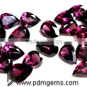 Rhodolite Garnet Pear Cut Faceted Lot For Gold Bands thumbnail-1