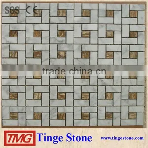 New Trend Marble Mosaic Tiles Grey Mosaic thumbnail-3