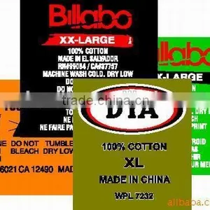 Best Quality Heat Transfer is Label Transfers Press on Back Neck. thumbnail-1