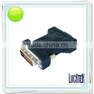 Black Nickel-plated DVI (24+5) to HDDB 15 Jack Adaptor thumbnail-1