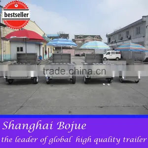 2015 Hot Sales Best Quality CE ISO UL EEC Hot Dog Cart Food Vending Hot Dog Cart Stainless Steel Hot Dog Cart thumbnail-5