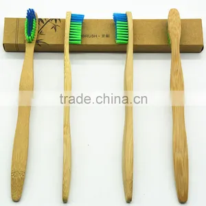 Manufacturers Wholesale 2016 New Bamboo Toothbrush E11 Manual Wood Toothbrush thumbnail-3