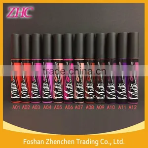 Hot Sale Long Lasting Natrural Waterproof Liquid Matte Color Lipstick thumbnail-3