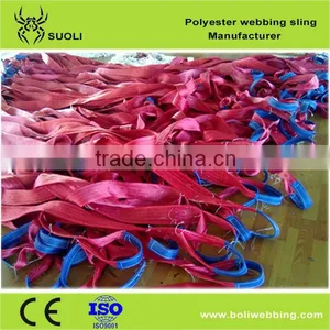 Polyester Lifting Belt Sling ( Soft Slings ) Webbing Belt Sling Manufacturer thumbnail-1