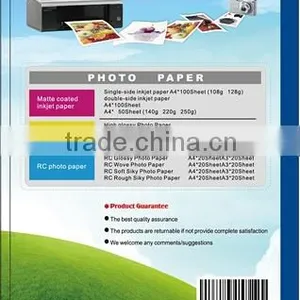 Microporous Premium Glossy RC Photo Paper,High Glossy Inkjet Photo Paper (cast Coated) thumbnail-2