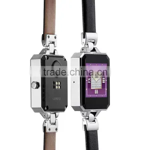 2016 LEM2 Fashion Gemstone Watch Women Watches Smart Watch Bluetooth Smartwatch for Xiaomi Apple Iphone Smartphone thumbnail-3