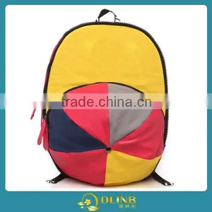 Custom Canvas Cute Backpack for High School Girls thumbnail-1