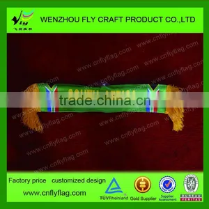 High Quality Customized Sports Promotional Polyester Fan Scarf thumbnail-2