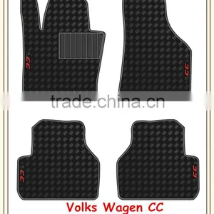 Original Car Floor Mats for Volks Wangen CC Latex Car Mars / Pvc Rubber Car Mats thumbnail-1