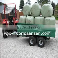 Four Wheel Farm Flat Pack Trailers,flatbed Semi Trailer for Tractor Used,transporter for Agriculture Wood Forest Trailer thumbnail-6