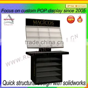 Fashion Upright Cosmetic Display Stand Acrylic Make up Furniture thumbnail-4